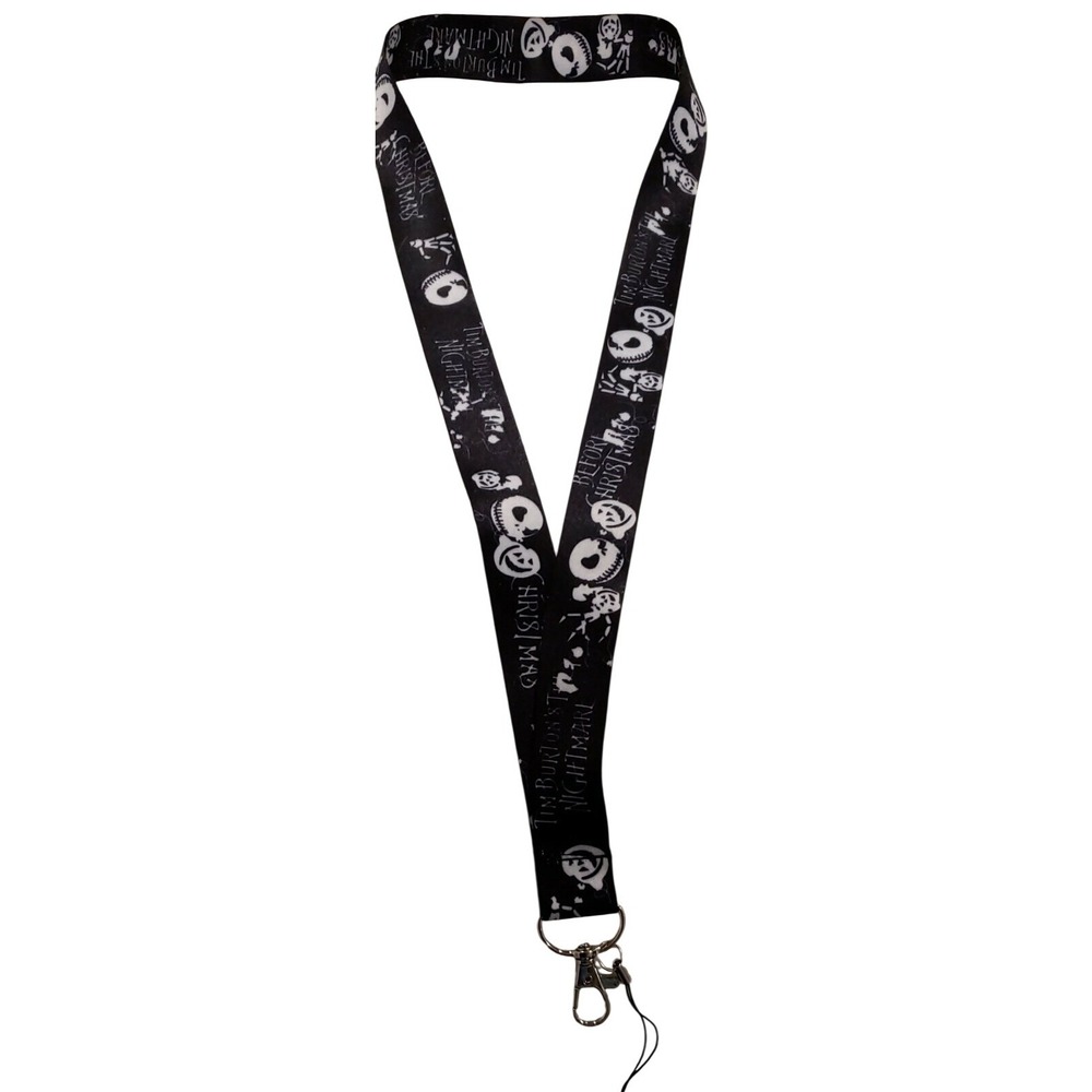 Disney Nightmare Before Christmas Jack Skellington Lanyard Pin Trading ID 008